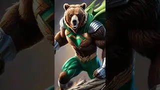 Bear Superhero #short
