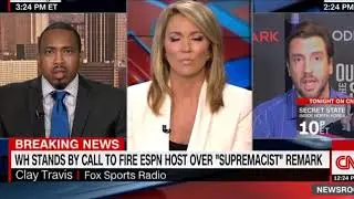 CNN Host Kicks Fox Sports Clay Travis Off The Air After He Said He Believed In 