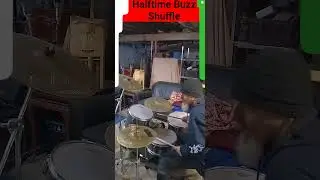 Why Buzz Rolls Hit Different in a Halftime Shuffle😏🥁#drums #drummer #dailypractice