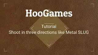 Buildbox Tutorial - Shoot in three directions like metal slug