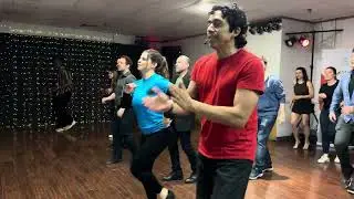 Salsa Class with Moris at the San Tropez Bailamos Night on May 10 2024
