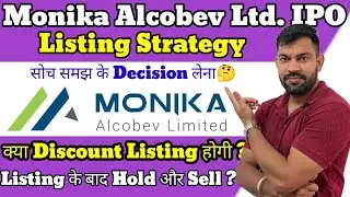MONIKA ALCOBEV IPO LISTING STRATEGY | MONIKA ALCOBEV IPO LATEST GMP | MONIKA ALCOBEV IPO |