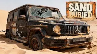 I Found a $250,000 Mercedes G63 Abandoned in the Dubai Desert | ASMR Car Restoration