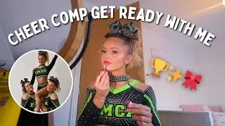 Get Ready with Me for a Cheerleading Competition ✨💕 || Ellie Louise