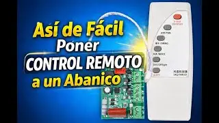 Cómo Montar una Tarjeta Electrónica en un Abanico | Fácil