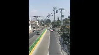 A si es un viaje en el cable bus Indios Verdes - Cuautepec