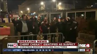 Strasbourg shooting: Gunman on the run after Christmas market attack that left 3 dead, 13 injured