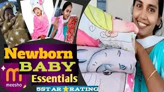 Meesho haul || New born baby essentials