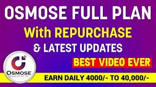 OSMOSE FULL PLAN with Repurchase Benefits and Latest Updates | My MLM Business