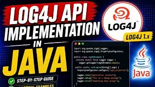 How to implement Log4j in Java Step By Steps | How to use log4j in Java | Full Guide in Hindi