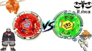 Dark Bull H145SD vs Flame Libra T125ES - Benkei vs Yu - Epic Beyblade Battle!!!
