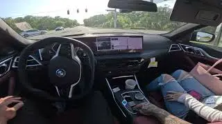 2025 BMW I4 EV (DRIVING POV)