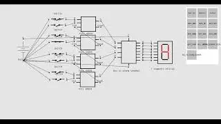Canvas circuit builder - 4 bit additions (only 0 to 9)