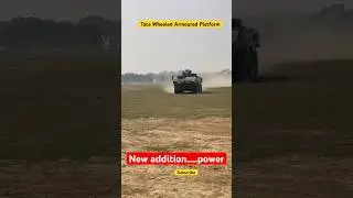 Tata&rsquo;s New Wheeled Armoured Platform| Indian Army&rsquo;s Combat Power #adiaava #reelschallenge