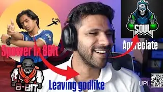 Spower Leaving Godlike🥵 join 8Bit Ocean shrama appreciate s8ulxEWC🔥#jonathangaming