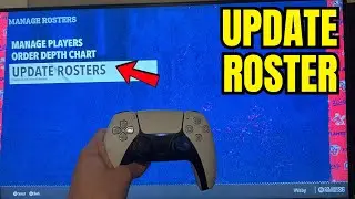 College Football 26: How to Download Latest Roster Update Tutorial! (PS5 & Xbox Series X/S)