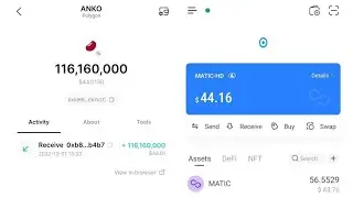 ANKO coin daily 5$ withdrawal proff with 0 Fee with instant sell process #Ankotocken #Anko