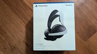 PlayStation PULSE Elite Wireless Headset Unboxing 