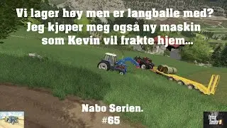Let's Play Farming Simulator 2019 Norsk Nabo Serien Episode 65