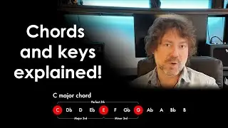 Chords and keys explained! Music Theory #4