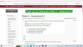 Introduction to Internet of Things NPTEL SWAYAM Course Week 3 Assignment Answers