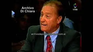 Pelea de Diego Maradona Oscar Ruggeri y Bambino Veira vs Jose Sanfilippo 2001 V-04472 DiFilm