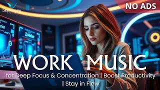Christmas Focus Music🎄A Calm, Indoor Work Environment for Christmas Productivity