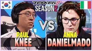 Tekken 8  ▰  KNEE (Paul) Vs DANIELMADO (Anna) ▰ High Level Gameplay!