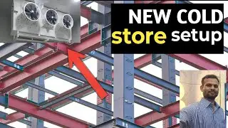 New coldstore setup//cold storage full tour//Big coldstore ready//