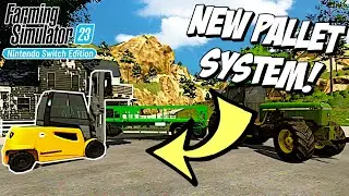 Новая система поддонов для Farming Simulator 23