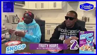 SNOOP DOGG X MASTER P. Doing a Snoop Cereal taste test. @HIPHOPBULLETIN