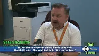 Health Director, Shaun McAuliffe featured on... September 13th Out on the Town