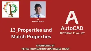 13 Properties and Match Properties In AutoCAD