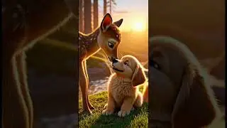 A Tiny Leap of Faith: Pip&rsquo;s Big Adventure! 🦌✨ || @BabyAnimalWorld #shortsfeed #shortsvideo #shorts