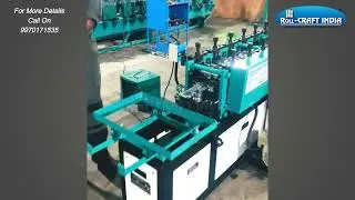 Rolling Shutter Round & Box Patti Making Machine