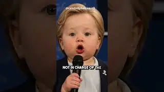 Baby Hilary vs Baby Trump 😂😂 #donaldtrump #comedy #debate #politics #funny