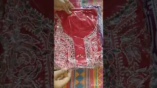 Red Chicken Kari Kurti #durgapujaspecial #shopping #onlineshopping #unboxing #red #kurti #justwow