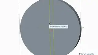 Tutorial  Creating Dimension, Direction and Axis Patterns - Creo