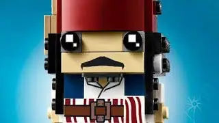 LEGO BrickHeadz Pirates of the Carribean Captain Jack Sparrow 41593 Instructions Book DIY