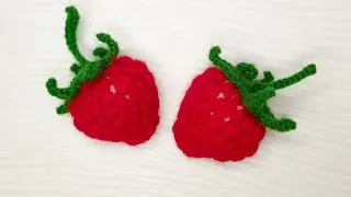 Crochet Amigurumi Strawberry || Creative Asra
