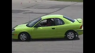 1st Gen Neon Autoslalom Video Circa 2000. Nitro Yellow Green ACR. Edmonton, AB and Halifax NS