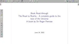 Prologue: A Road to Reality by Sir Roger Penrose