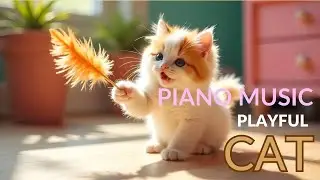Want RELAXING Entertainment? Watch This Cute Cat Play!