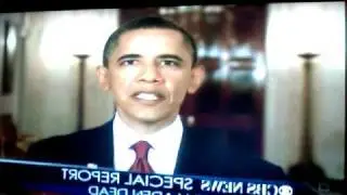 President Obama's Address to the Nation, May 1st, 2011