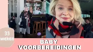 33 weken ZWANGER | BABYKAMER voorbereidingen & BABYSHOWER | Kellycaresse