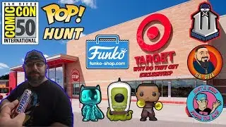 SDCC 2019 Funko Pop Hunting and Target