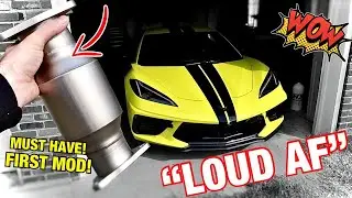2020-2021 Corvette c8 Exhaust LOUD 