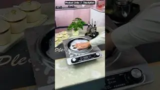 Electric Wok Used For Home And Commercial | Induction Wok With Concave Surface Stainless Steel