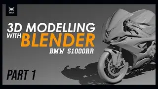 BMW S1000RR - 3D Modelling with Blender - Part 1/3