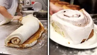 This Cafe Serves Giant 3-Pound Cinnamon Rolls